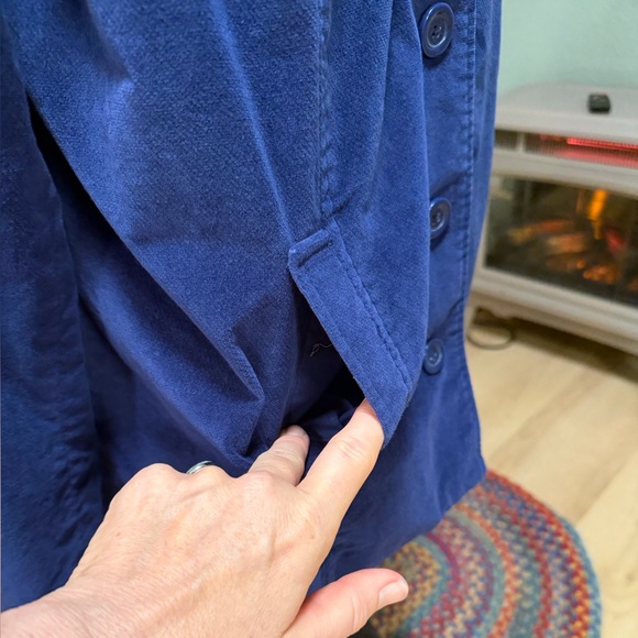 Denim & Company Blue Button-Up Jacket 3X - Picture 8 of 12